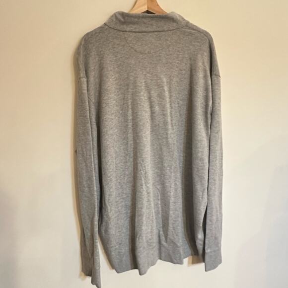 New Polo Performance Pullover sz XXL Grey Polo quarter zip pullover - Picture 5 of 7